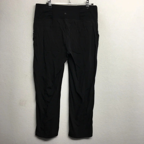Prana crop capri pants activewear women’s S black - Picture 2 of 9